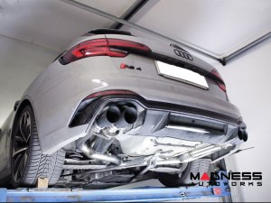 Audi RS4 Performance Exhaust - InoXcar Racing - w/ OEM Valves - Quattro Avant 2.9L